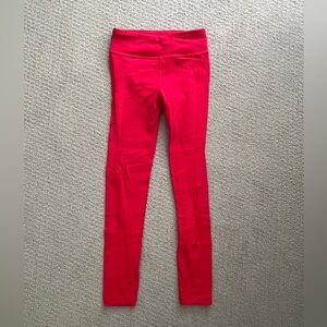 Athleta Girl Vibrant Red Leggings